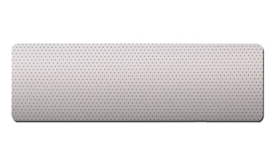 Perforated  Silver